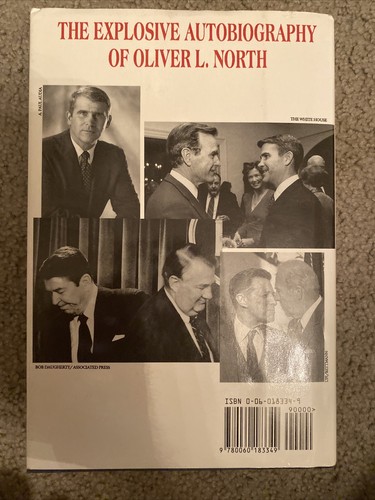 Oliver North Signed Under Fire : An American Story B5 - Picture 3 of 3