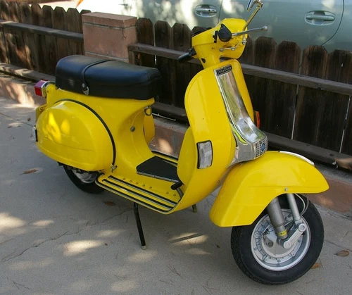 1981 Vespa, Converted to Lithium-ion Battery Power