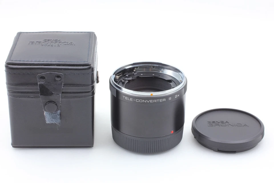 [ESTADO PERFEITO com Estojo e Tampas] Zenza Bronica TeleConversor S 2X Para SQ SQ-A Ai Do JAPÃO - Imagem 2 de 4