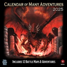 LOKE BATTLEMATS Loke Battle Mats  Book Of Battle Mats 2025 Calendar Of Many Adve
