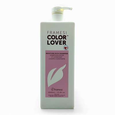 Framesi Color Lover Moisture Rich Shampoo 33.8 oz Sulfate-Free Vegan