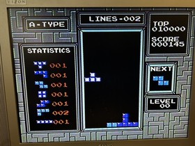 Tetris NES Nintendo Entertainment System Game Cartridge 1989 Tested