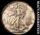 1943 Walking Liberty Half Dollar - Super Choice Gem Brilliant Unc++++  #E2013