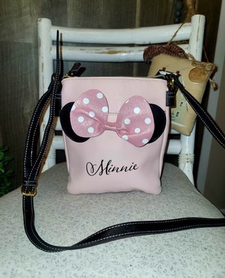 Dani By Danielle Nicole Minnie Mouse Pink Crossbody Bag