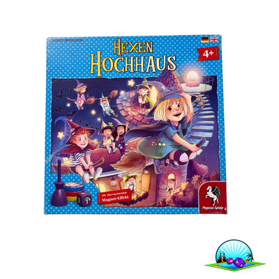 Hexen Hochhaus Pegasus Spiele Brettspiel Familienspiel Vollständig