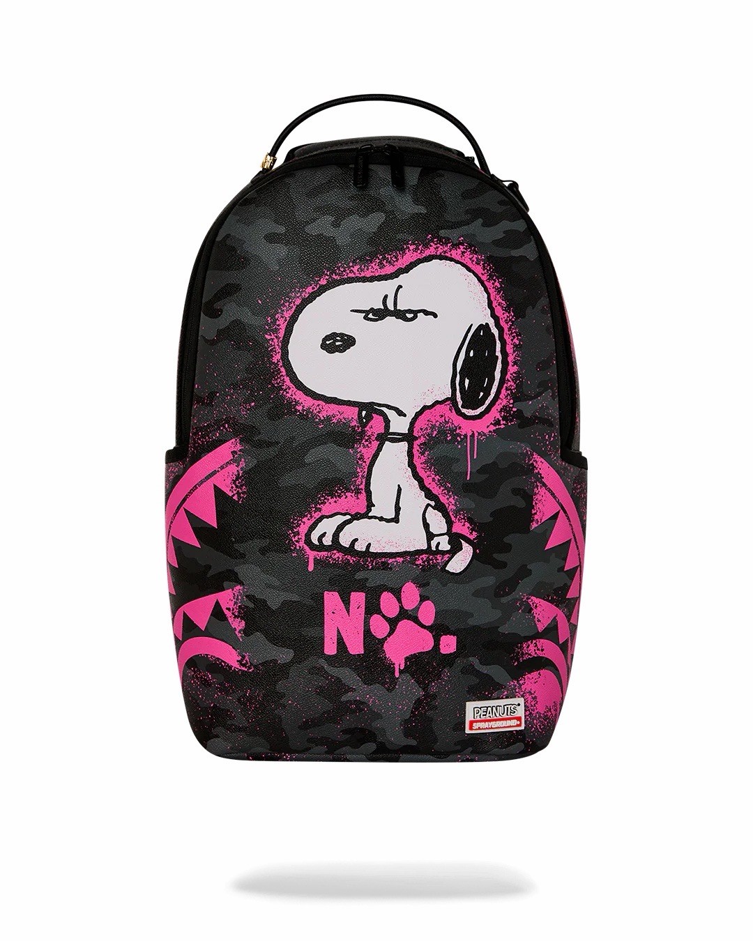 SPRAYGROUND LIMITED EDITION BACKPACK SNOOPY PEANUTS THAT'S A NO NO BLACK PINK