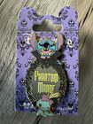 Disneyland Paris Stitch Phantom Manor Logo Haunted Mansion Disney Dlp Pin Rare