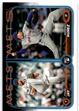 2024 TOPPS UPDATE TYLER JAY / DEDNIEL NUNEZ RC NEW YORK METS #US82