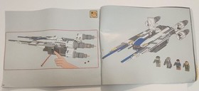 LEGO Star Wars 75155 Rebel U Wing Fighter Retired Instruction Manual Only