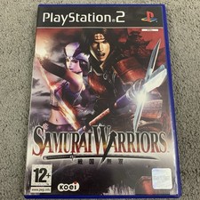 Samurai Warriors (Sony PlayStation 2, 2004) Game With Manual