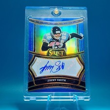 Jimmy Smith 2024 Select Blue Prizm Auto /49 Jaguars nfl