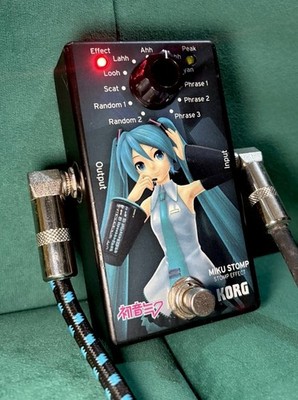 Korg Miku Stomp KB10 - Vocaloid Guitar Pedal - PREOWNED 