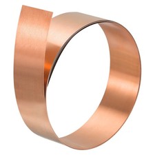 uxcell Copper Sheet Roll, Size 2000mm x 20mm x 0.2mm, Number of Items 1