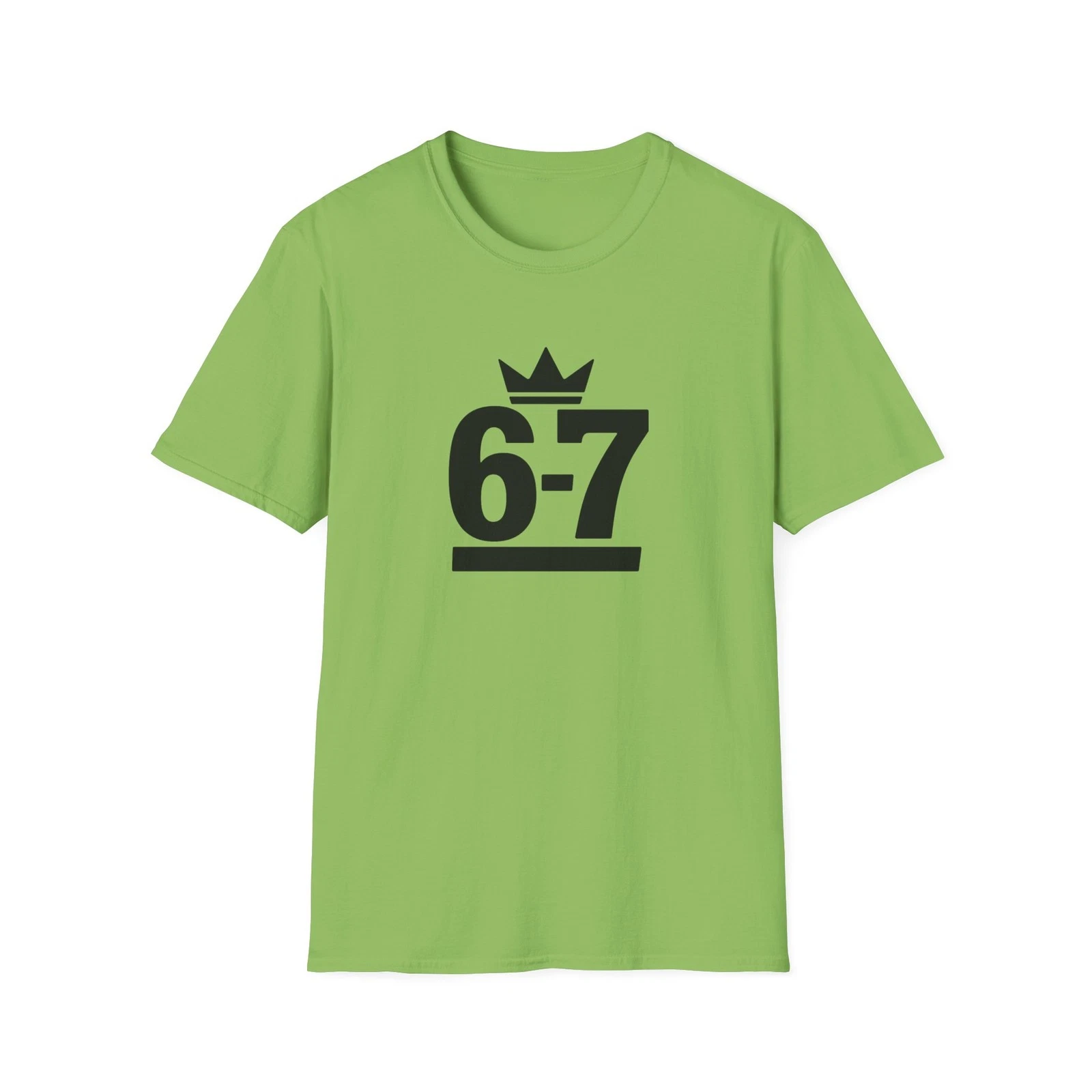 6-7 Graphic Unisex Softstyle T-Shirt, Casual Birthday Gift