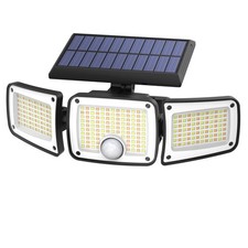 Solar Outdoor Lights, 3 Color Temperature Solar Motion Sensor Outdoor Lights ...