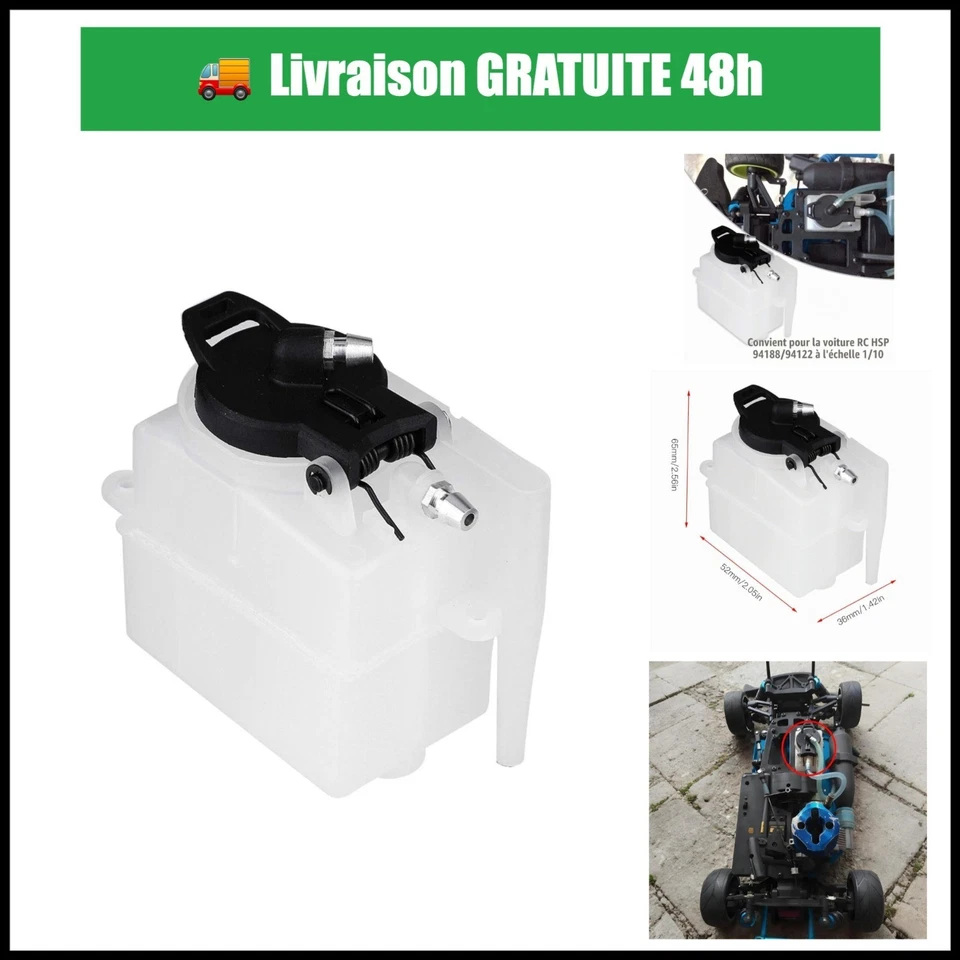 Réservoir carburant RC 02004 Niiyen HSP 1:10 Essence - Photo 1/4
