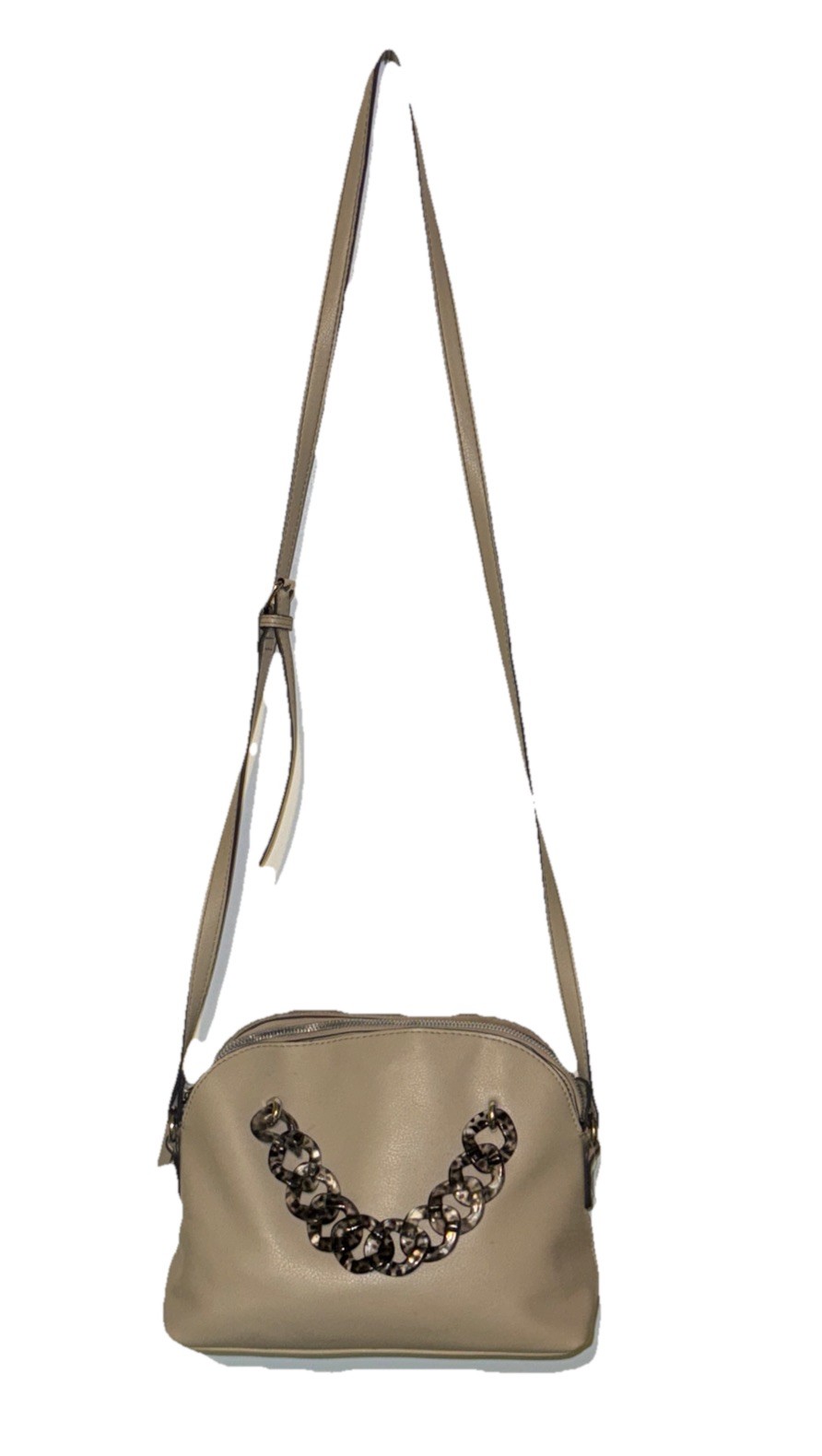 Bold Elements Multipockets Crossbody Bag Gray Fau… - image 13