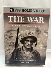 The War : A Ken Burns Film 6 DVDs Set WWII PBS Home Video Documentary World War