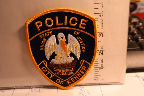 police patch KENNER POLICE LOUISIANA