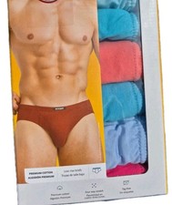Nwt Papi 6 PK 100% Premium Cotton Low Rise Me...