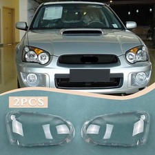 Front Headlight Clear Replace Lens Sealant For Subaru Impreza 2004-2005 A Pair