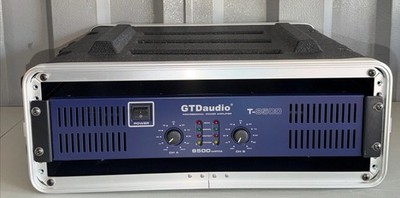 2 Channel 8500 Watts Professional Power Amplifier AMP Stereo GTD-Audio T-8500 