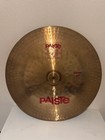 Paisté 2002 China 20 Inch Cymbal with Some Wear No Cracks or Chips