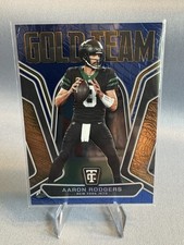 2024 Panini Totally Certified - Gold Team Aaron Rodgers #14 Mirror Blue /199
