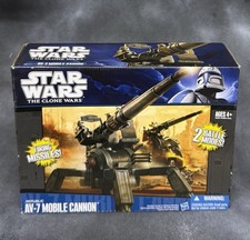 Star Wars The Clone Wars Republic AV-7 Mobile Cannon 2011 Sealed in Box