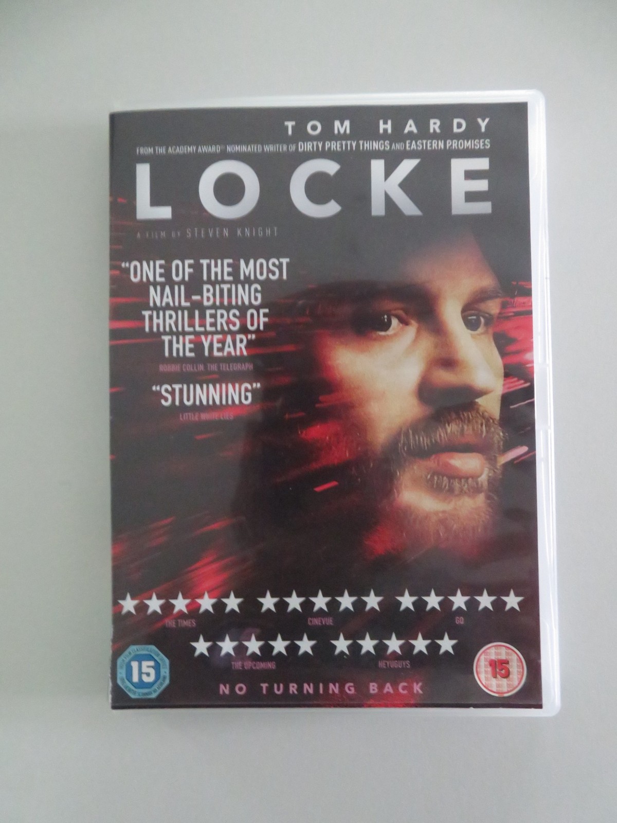 LOCKE (DVD) TOM HARDY OLIVIA COLMAN 2013 REGION 2