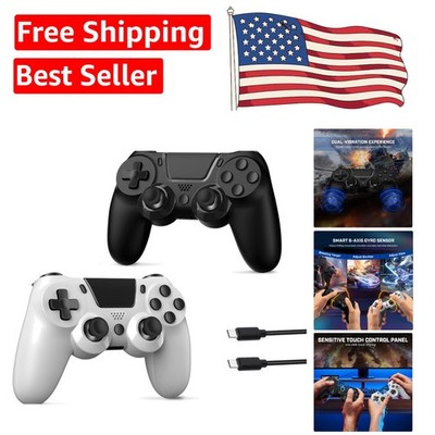 Rechargeable Wireless PS4 Controller 2-Pack - Unleash Your Gaming Potential