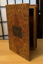 Vintage Hollowed Out BOOK Safe Hidden Compartment HIDE CASH Stash Jewelry