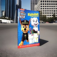 Nickelodeon Paw Patrol ALPHABET Pre-K WORKBOOK Ages 3 NEW