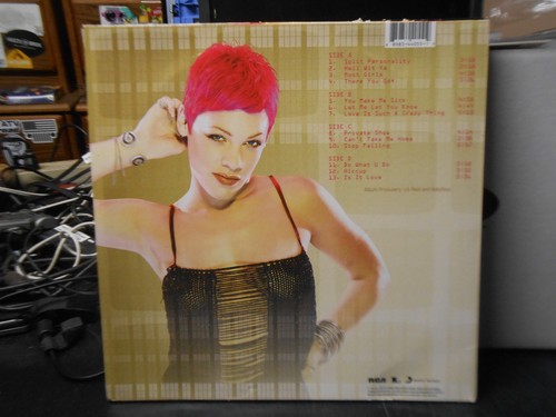 P!nk Try This (2x Red) & Can't Take Me Home (2x Gold) 2017 Vinyl Records EXC+ - Picture 3 of 15