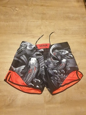 Venum Fight Team Boxing Shorts UFC MMA Muay Thai Fight Shorts Training Shorts L