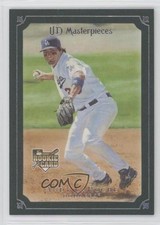2007 UD Masterpieces Green Linen Frame Andy LaRoche #84 c7w