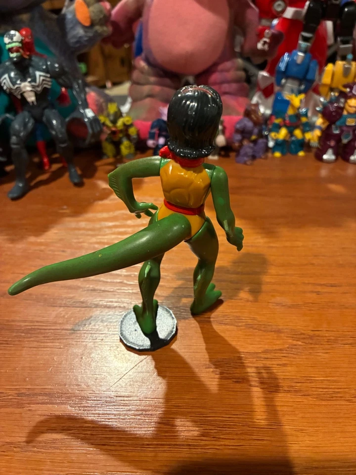 TMNT Mona Lisa Playmates 1993 Vintage Figure Teenage Mutant Ninja Turtles - Image 2 of 2