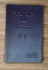 Toledo Pipe Threading Machine Catalog P 1936 Ohio Vises Reamers Machines Tools