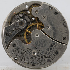 WALTHAM 7j, 12410391 GRADE 61, 0s WATCH MOVEMENT FOR REPAIR (GN)