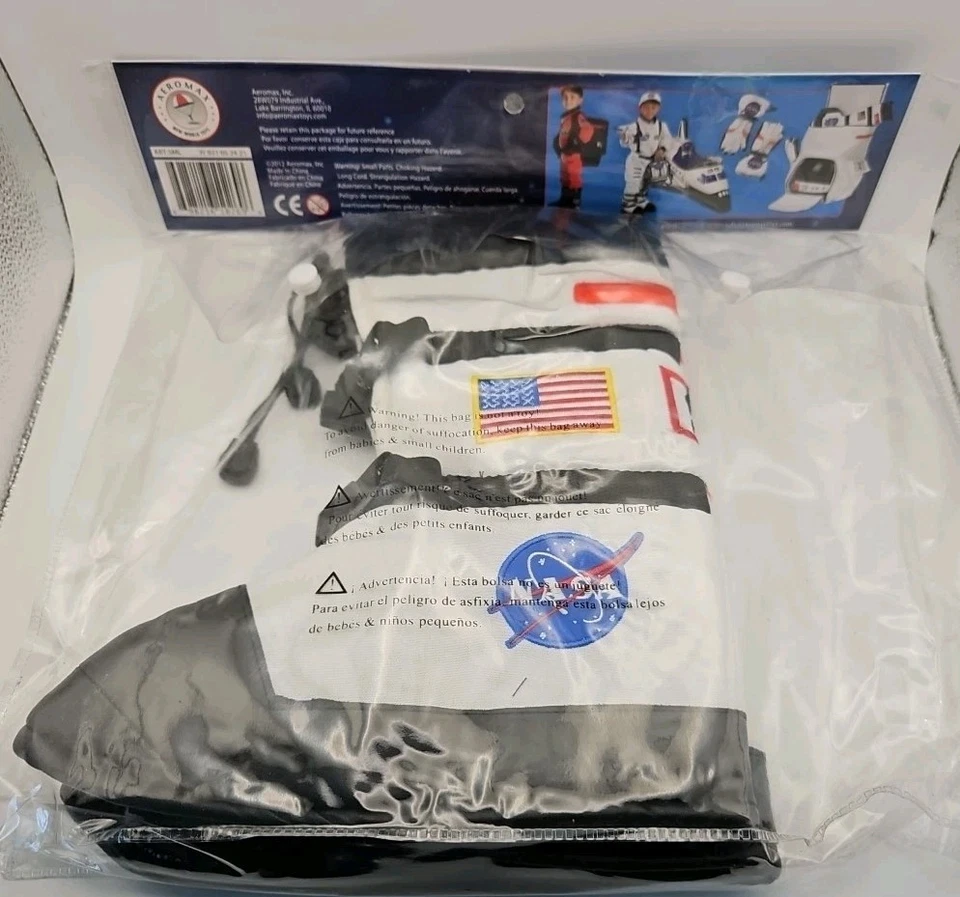 Botas Espaciales de Astronauta NASA Cubiertas de Zapatos Niño Disfraz Accesorio PEQUEÑO NUEVO Foto 3 de 3