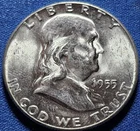 A 1955 Franklin Half Dollar BU Nice Blazer!!!