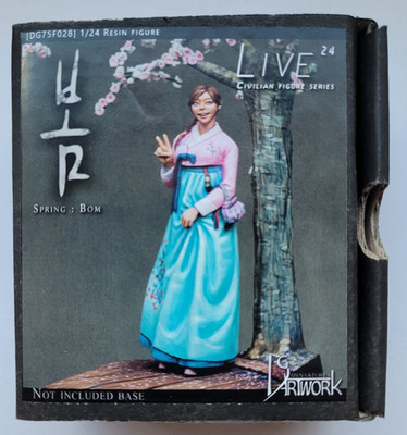 DG Artwork Live24 series Spring: Bom Korea Frau in Tracht- 1:24 - DG57F028