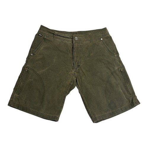 Kuhl Shorts Herren 32 braun Vintage Patina Dye 9 Taschen Outdoor Camping Wandern - Bild 2 von 10