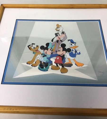 Disney The Fabulous Five Limited Edition Serigraph Cel: Mickey, Minnie *READ* - 第 4/12 張圖片