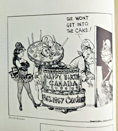 Macpherson World Events, Reportage Drawings, The Editorial Cartoon, 1966 - Bild 6 von 7