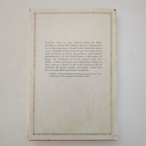 Richard Bennett Hubbard An American Life TX First Edition Hardcover Book Turner - Picture 18 of 24