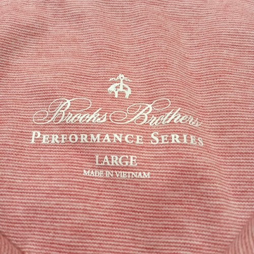 Polo Brooks Brothers serie Performance 100% cotone Supima grande rossa - Foto 3 di 7