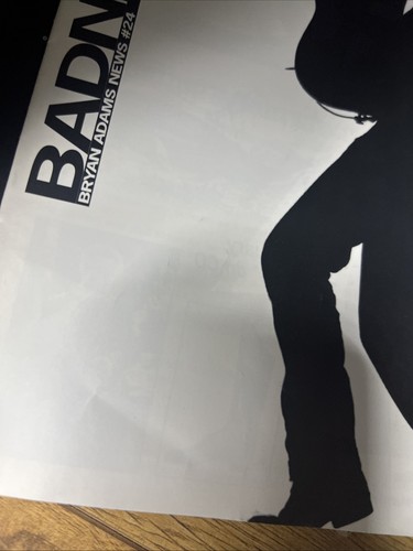 BRYAN ADAMS Fan Club Newsletters bad news & F.C Plus 92 Tour Programme Bundle - Picture 7 of 15