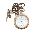 Waltham Pocket Watch w/ Chain – Fab 8487622 – Vintage Antique Timepiece