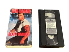 Death Warrant VHS 1990 Action Martial Arts Original Release MGM/UA